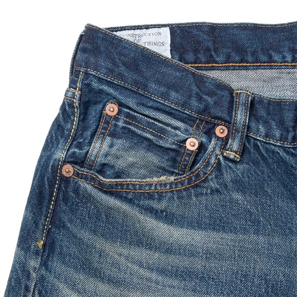 Studio D'Artisan "Crazy" Selvedge Jeans [D1882S] - Picture 3 of 9